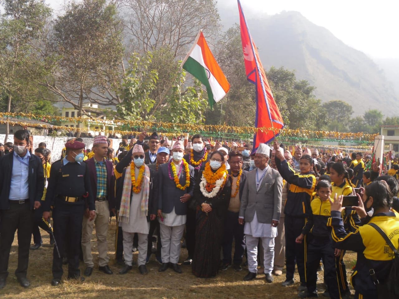 भारत नेपाल में 523 परियोजनाओं में 459 परियोजना कर चुका पूरी