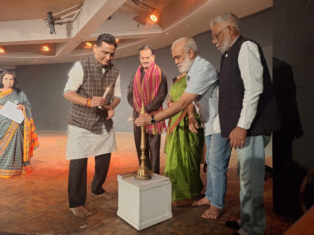 त्रिवेणी कला संगम में नृत्य-नाट्य ‘विश्वामित्र’ की अद्भुत प्रस्तुति